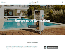 Tablet Screenshot of bordbar.de